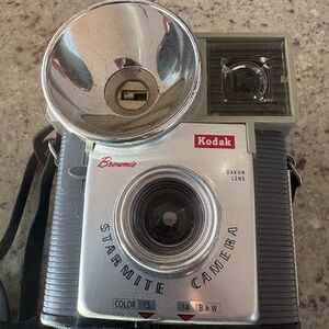 Kodak Brownie Starmite Camera - Silver and Black